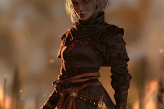 create an unforgettable dnd character illustration