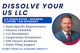 file your llc dissolution for your USA corporation, dissolve llc, amendment