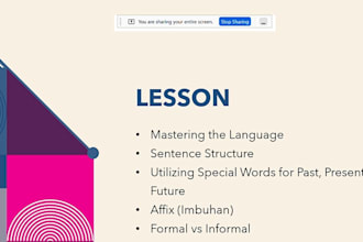 teach you the indonesian language bahasa indonesia