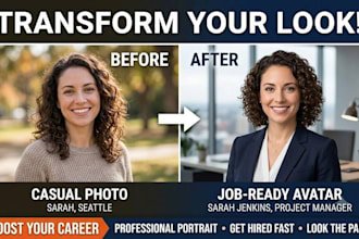 convert photo to professional ai headshot for linkedin profile picture CV resume