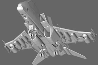 create spaceship, battleship, spacecraft and starship 3d models