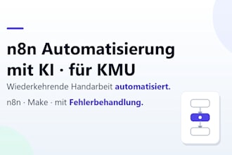 ich erstelle ihre n8n automatisierung mit ki