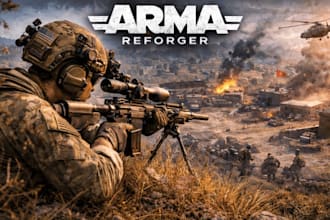 build immersive base and design custom weapons for arma reforger