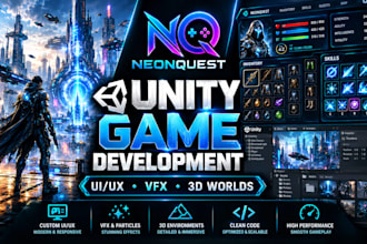 create 3d game vfx in unity