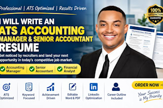 write an ats accounting manager senior accountant resume