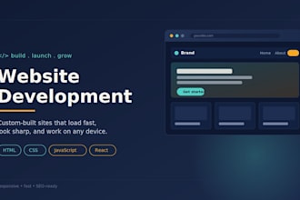 do website development and tech
