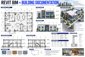 create revit floor plans elevations sections and building documentation