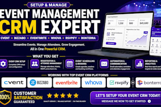 setup event management crm cvent bizzabo eventbrite whova rsvpify bonterra