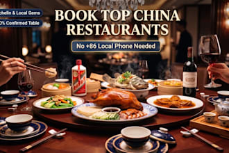 reserve restaurants in china and offer a local foodie guide
