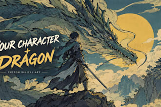 create your custom character and your dragon