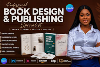 do amazon kdp ebook cover design, canva book design, fix book cover format issue