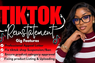 do tiktok shop reinstatement category approval deactivated tiktok suspension