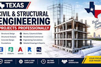 design texas civil and structural engineering projects professionally