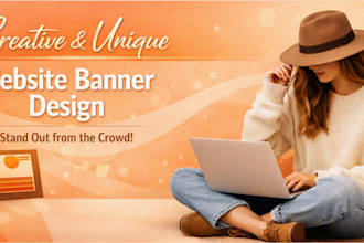 create a unique banner design for your buiseness