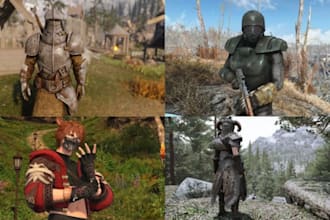 create custom player houses,npcs followers for skyrim game, fallout 4 etc