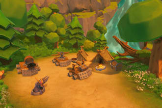create stylized 3d environment unity 3d level design 3d scene 3d game map ue5