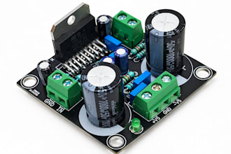 design analog circuit, op amps, and low noise pcb for your electronic project