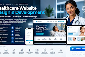 do iv therapy hydration telehealth dentist medical spa aesthetic peptide website