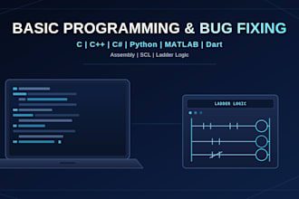 do programming or coding tasks and fix code errors
