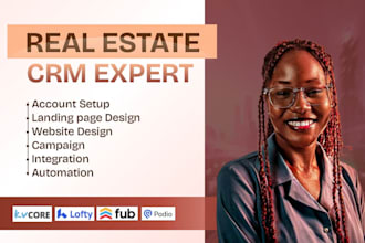 set up and fix your real estate CRM in lofty or follow up boss