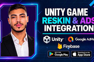 reskin your unity game template integrate ads, and setup