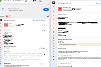 provide bm business manager  meta and other