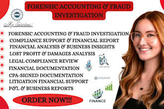 do CPA forensic accounting fraud investigation litigation report gaapcompliance
