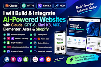 claude wordpress website elementor mcp kimi k3 website shopify claude gpt 6astra