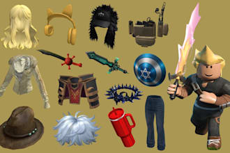 do custom roblox ugc avatar 3d model accessories character roblox hair clothing