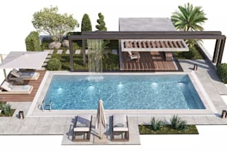 do 3d pool project visualization using structure studios and etabs