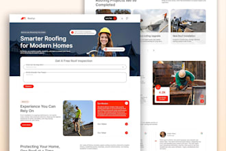 build a lead generating roofing website that gets more quote requests
