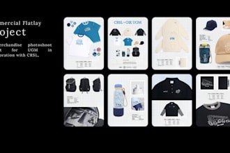flat lay product photography for your ecommerce brand