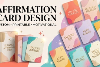 design christian affirmation card motivational scripture flashcard prayer cards