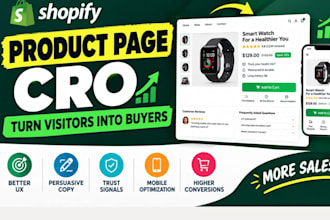 optimize shopify product page conversion cro audit optimization shopify SEO