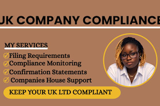 manage UK company compliance and companies house filing requirements