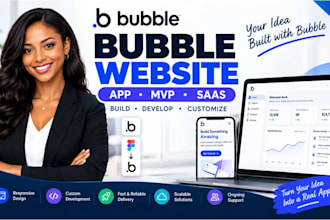 build bubble website bubble app bubble mvp bubble saas as bubble developer