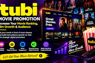 do tubi movie promotion, increase tubi movie ranking, film growth and audience