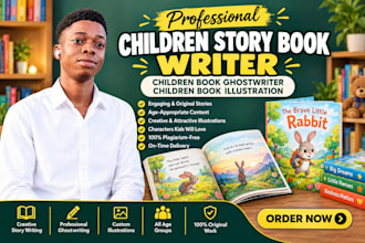 children story book writer children book ghostwriter children book illustration