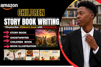 children story book writer children book ghostwriter children book illustration