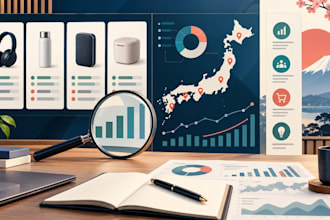 research japanese competitors and summarize market insights