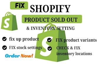 fix shopify sold out and out of stock product