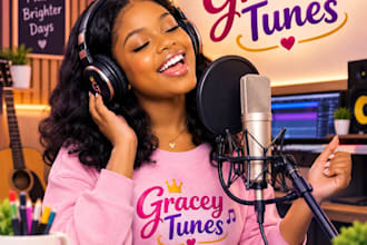 create and record children songs for your children