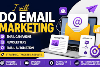 do email marketing email campaigns, newsletters and email automation