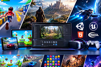 develop html5 webgl browser games, playable ads and web games
