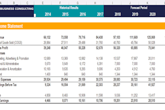create financial forecast, cashflow projections and liveplan