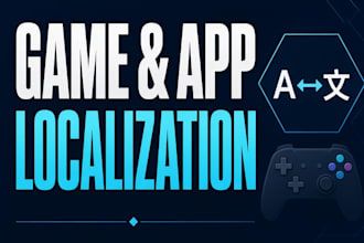 accurately translate and localize english to korean for games and apps