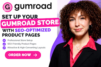 set up your gumroad store with SEO optimized product pages