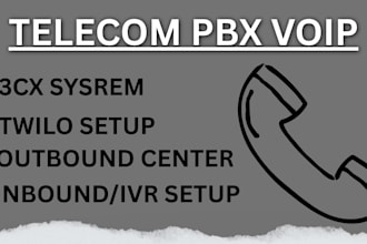 setup 3cx did number sip trunk inbound outbound call center