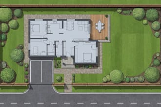 design architectural site plan, plot plan, property layout and site layout