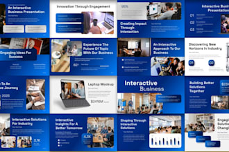 design and redesign modern powerpoint, canva slides, modern ppt deck